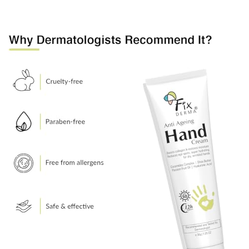 FIXDERMA Anti-Aging Hand Cream with Ceramide & Hyaluronic Acid 30g - Image 6