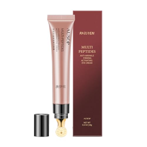 Caffeine Eye Cream with Metallic Applicator for Dark Circles & Fine Lines, 0.6 OZ