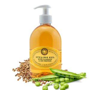 Blends Flaxseed Soy Protein Styling Gel Non-Flaking 17.25 Oz