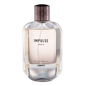 Liberty Men's 3.4 Oz Impulse Eau de Parfum - Long-Lasting Citrus & Spicy Fragrance