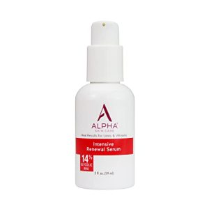 Alpha Skin Care Renewal Serum | 14% Glycolic AHA | Anti-Aging | 2 Oz