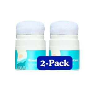 Natural Dry Shampoo Powder 2 oz Travel Size 2-Pack Eco-Friendly