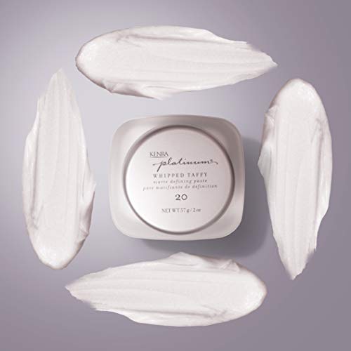 Kenra Platinum Whipped Taffy 20 Ultra-Matte Paste for All Hair Types 2.5 Oz - Image 4