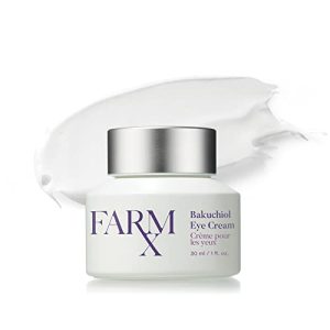 Farm Rx Vegan Bakuchiol Anti-Aging Eye Cream 30ml for Dark Circles Wrinkles