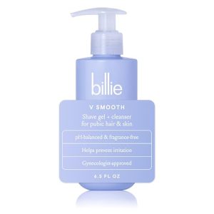 Billie V Smooth Shave Gel and Cleanser for Pubic Hair pH-Balanced 6.5 oz