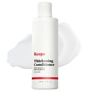 Keeps Men's Hair Regrowth Conditioner, 8 oz - DHT Blocker with Biotin & Caffeine