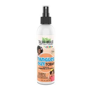 Taliah Waajid Kids Leave-in Conditioner & Detangler for Kinky/Wavy Hair - 8 oz