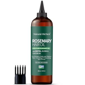 Rosemary Oil Hair Growth Treatment with Mint & Biotin 8 oz