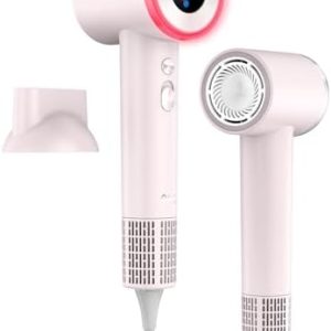 Ultra-Fast 110,000 RPM Ionic Hair Dryer Lightweight Low Noise Travel-Friendly