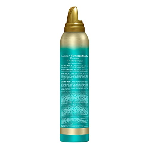 OGX Coconut Curls Decadent Creamy Mousse, 7.9 oz - Image 8
