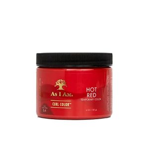 As I Am Hot Red Curl Color Gel - 6 oz, Medium Hold, Vegan