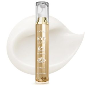 Caffeine Eye Cream & 1% Retinol Serum for Dark Circles and Puffiness