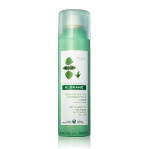 Klorane Nettle Dry Shampoo for Oily Hair, Regulates Oil, Paraben & Sulfate-Free