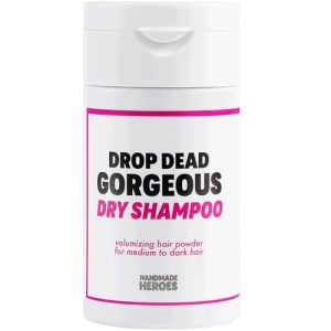 Handmade Heroes Vegan Dry Shampoo for Dark Hair, 1.8oz, Natural and Eco-Friendly