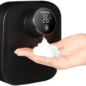 Rechargeable Touchless Foaming Soap Dispenser, 10.82oz, 6 Levels, Wall Mount