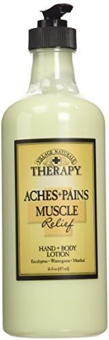 Village Naturals Therapy Eucalyptus Mint Muscle Lotion, 16 fl oz, Pack of 3 - Image 9