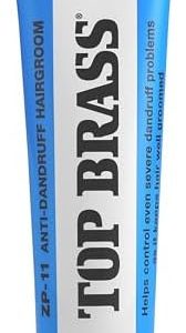 Top Brass Anti-Dandruff Hair Cream for Men & Women - Styling, Beeswax, Non-Greasy