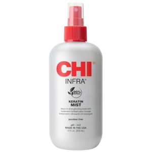 CHI Keratin Mist Spray, Strengthening & Heat Protectant, Paraben-Free, 12 Oz