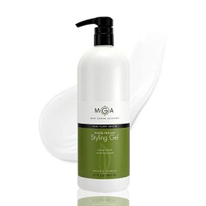 MGA Vegan Hair Gel - Organic Scalp Rescue for Curly Hair, 32 Fl Oz