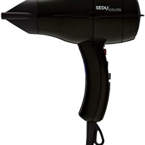 Sedu Revolution PRO 4000i Hair Dryer - Ionic, Ceramic, Tourmaline, 1875 Watts (Black)