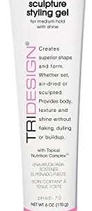 TRI Design Sculpture Gel ? Strong Hold, Flake-Free, 6 oz