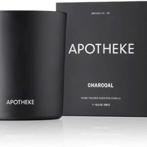 Apotheke Charcoal Luxury Soy Wax Aromatherapy Candle for Home