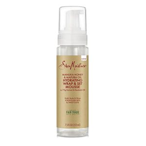 SheaMoisture Manuka Honey Mousse for Hold & Shine 7.5oz