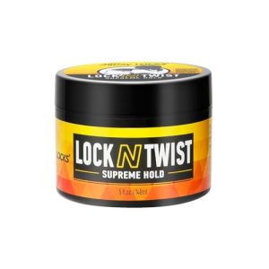 AllDay Locks Lock N Twist Gel | Supreme Hold, Frizz Control, 5 oz
