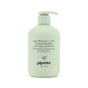 Gentle Tear-Free Baby Shampoo and Body Wash with Squalane, 12 fl oz