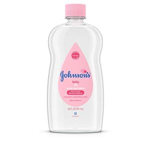 Johnson & Johnson Baby Oil, 20 Fl Oz, SLC Cosmetics
