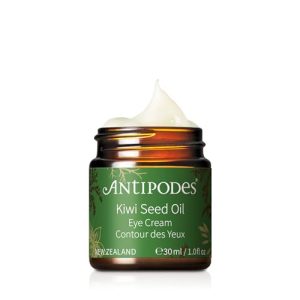 ANTIPODES Kiwi Seed Oil Eye Cream - Vegan, Natural, Anti-Aging, 1.0 fl oz