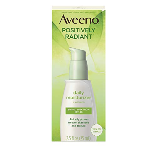 Aveeno Positively Radiant Daily Moisturizer SPF 30 Oil-Free 2.5 fl. oz - Image 8