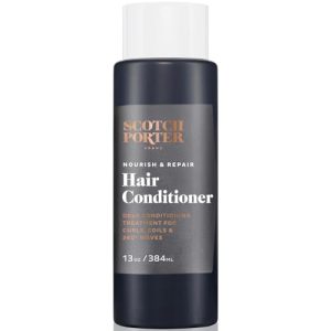 Scotch Porter Vegan Hair Conditioner for Men | 13oz | Strengthens, Softens, Frizz-Free