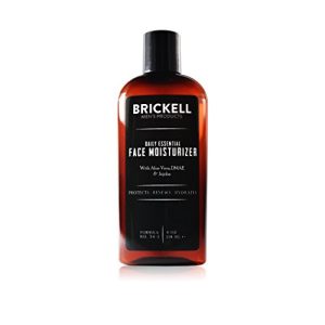 Brickell Men's Daily Face Moisturizer, Natural Fast-Absorbing Lotion with Hyaluronic Acid, 4 Oz