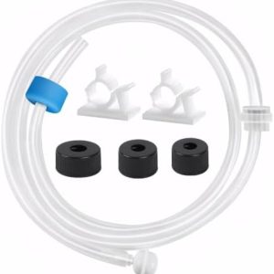 47 Inch Soap Dispenser Extension Tube Kit with Check Valve for Kitchen Sink