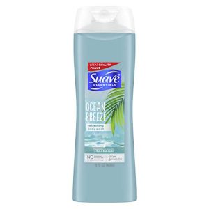 Suave Essentials Ocean Breeze Body Wash, 15 Fl Oz, Single Pack