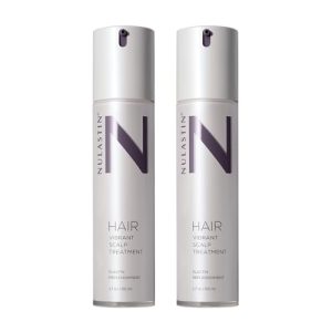 NULASTIN Vibrant Scalp Serum Treatment, 2-Pack, Vegan & Cruelty-Free, Thicker Hair