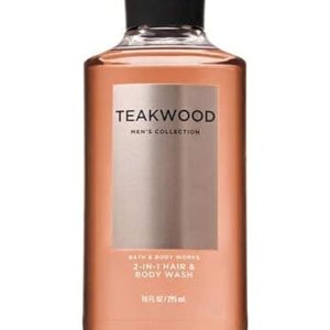 Teakwood 2-in-1 Hair + Body Wash, 10 oz