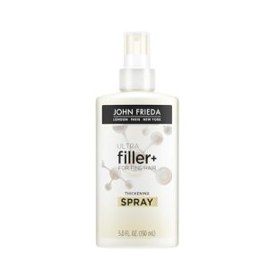 John Frieda ULTRAfiller+ Volumizing Spray for Fine Hair with Biotin, 5 Oz