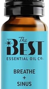 Breathe + Sinus Essential Oil Blend, 100% Pure, 10 ml