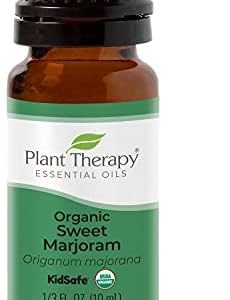 Marjoram Sweet Organic Essential Oil 10 mL ? 100% Pure