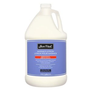 Bon Vital' Original Massage Lotion, 1 Gal - Lightweight, Non-Greasy, Moisturizes & Relaxes Muscles