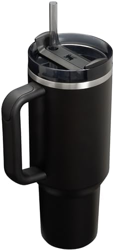 Stanley Quencher H2.0 40oz Tumbler with Lid and Straw Black New - Image 2