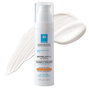 La Roche-Posay Anthelios Mineral Sunscreen Moisturizer SPF 30 with Hyaluronic Acid, 1.7 oz