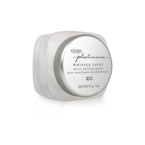 Kenra Platinum Whipped Taffy 20 Ultra-Matte Paste for All Hair Types 2.5 Oz