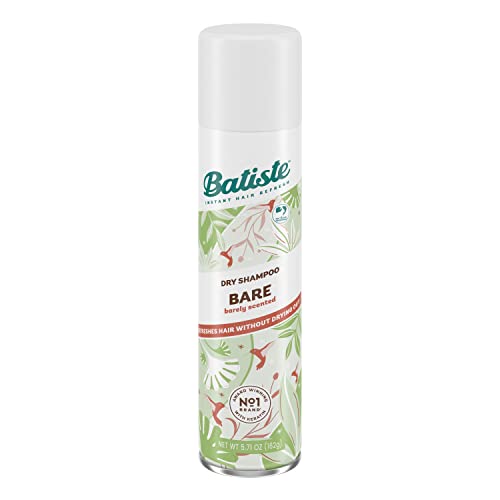 Batiste Dry Shampoo Bare 162g Refreshing Hair Cleanser for Instant Clean Hair