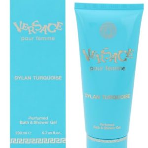 Versace Dylan Turquoise Women's Shower Gel 6.7 oz Brand New