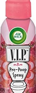 Air Wick V.I.P. Pre-Poop Spray, 1.85 oz, Rosy Starlet Scent, Holiday Gift