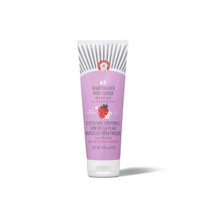 First Aid Beauty KP Bump Eraser Scrub 10% AHA, Strawberry Scent, 8 oz