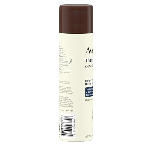 Aveeno Fragrance-Free Shave Gel with Oat & Vitamin E 7 oz Prevents Razor Bumps - Image 5